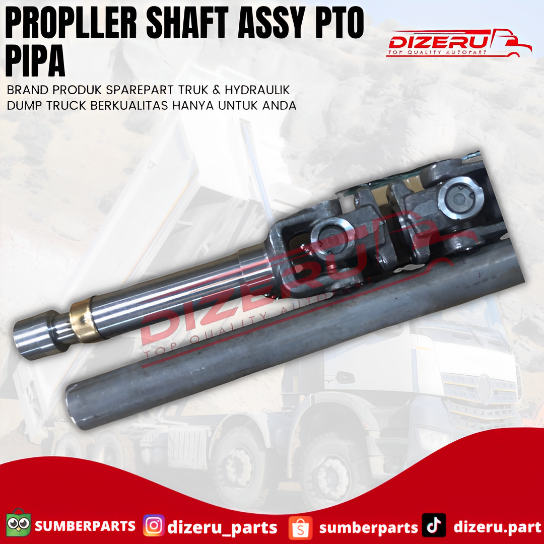 Propller Shaft Assy PTO pipa